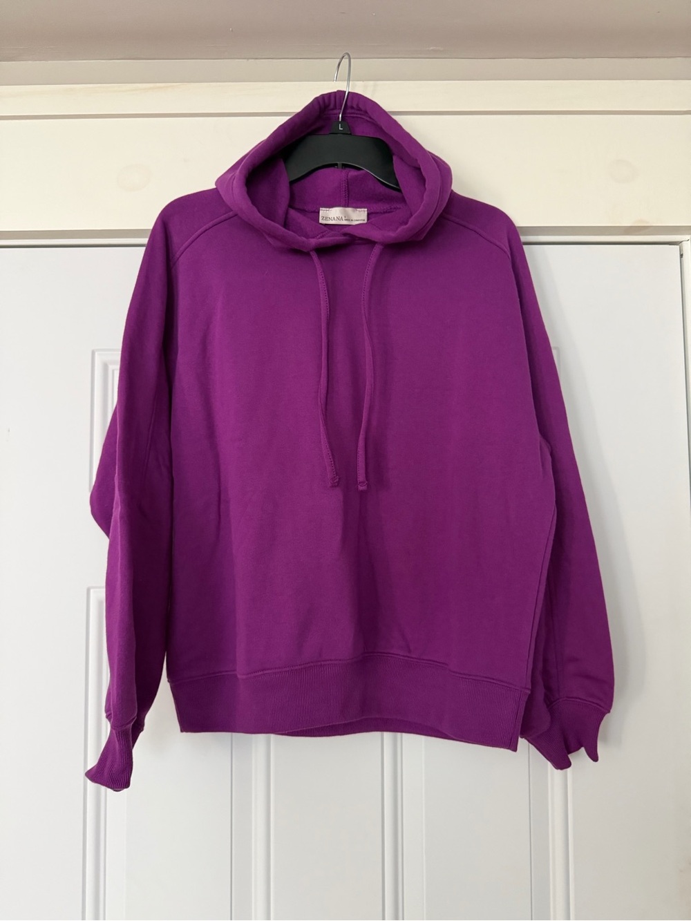 NWOT Zenana Boutique Purple Hoodie
